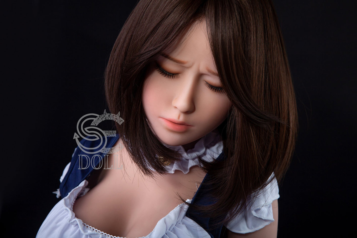 151cm/4ft11 E-cup Realistic Cute Asian Sex Doll Head #073 - Lilith.A