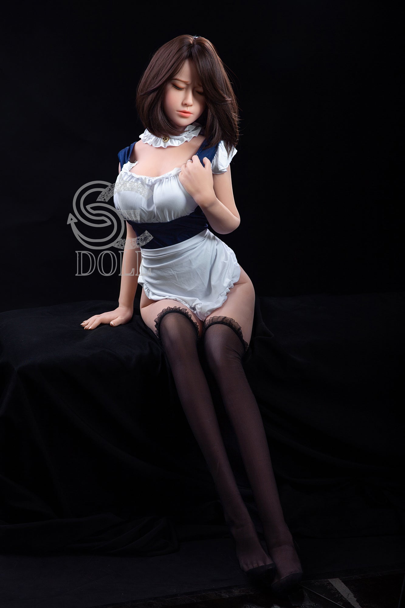 151cm/4ft11 E-cup Realistic Cute Asian Sex Doll Head #073 - Lilith.A