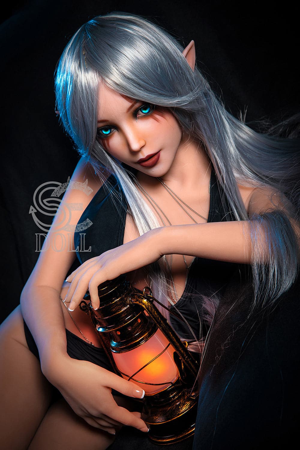 EU In Stock-150cm/4 ft 11 in E-Cup Fairy Elf Anime Fantasy Sex Doll - Samantha.F (Elsa)