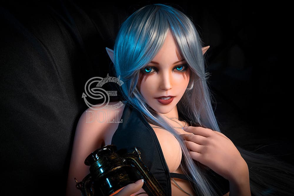 US In Stock-150cm/4 ft 11 in E-Cup Fairy Elf Anime Fantasy Sex Doll - Samantha.F (Elsa)
