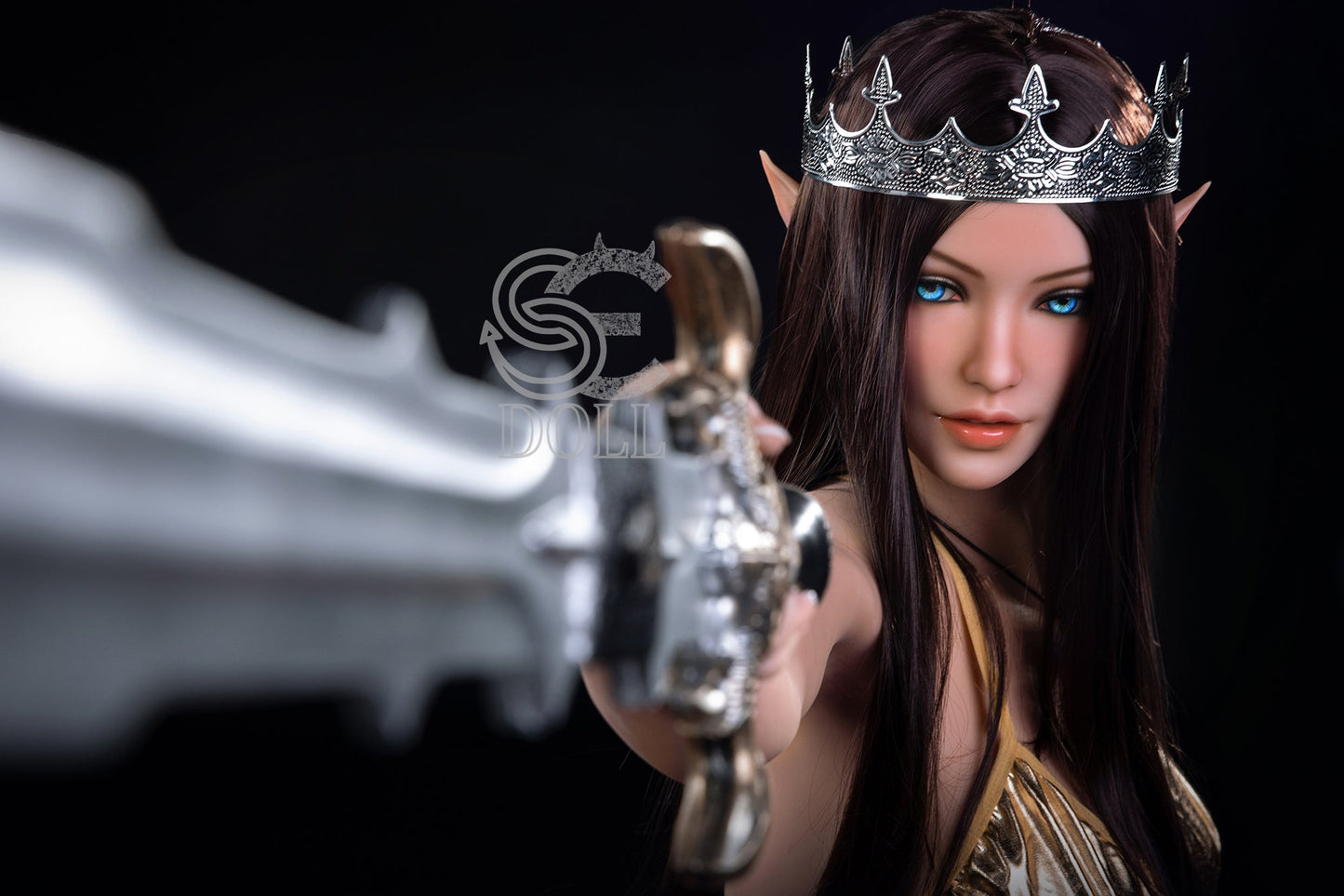 US In Stock - 168cm/5ft6 F-cup Elf Sex Doll SED105 Head #021 - Luis