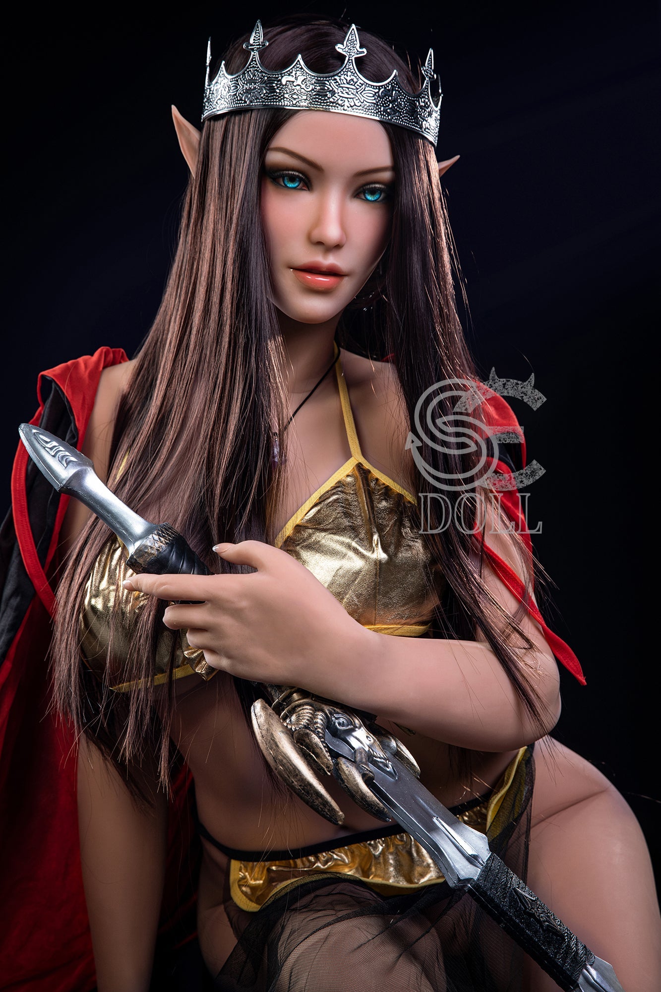 US In Stock - 168cm/5ft6 F-cup Elf Sex Doll SED105 Head #021 - Luis