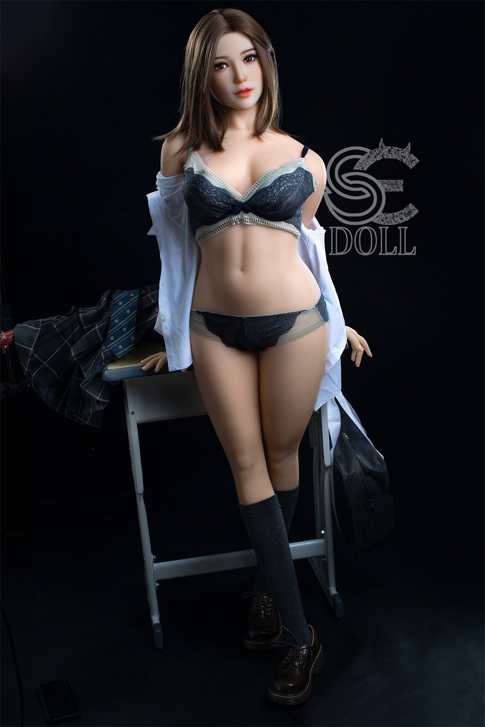 163cm/5ft4 E-cup  Big Tits Adult TPE Female Sex Doll - Head #078 Lorraine
