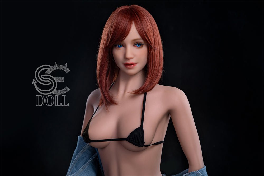 163cm/5ft4 E-cup  Big Tits Adult TPE Female Sex Doll - Head #100 Carolyn
