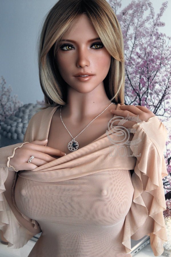 US In Stock - 157cm/5ft2 H-cup Beautiful Realistic STPE Sex Doll -  Head #083F