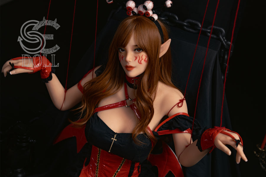 158cm/5ft2 D-cup Blonde Elf Sex Doll -  Head #022 Samantha.E