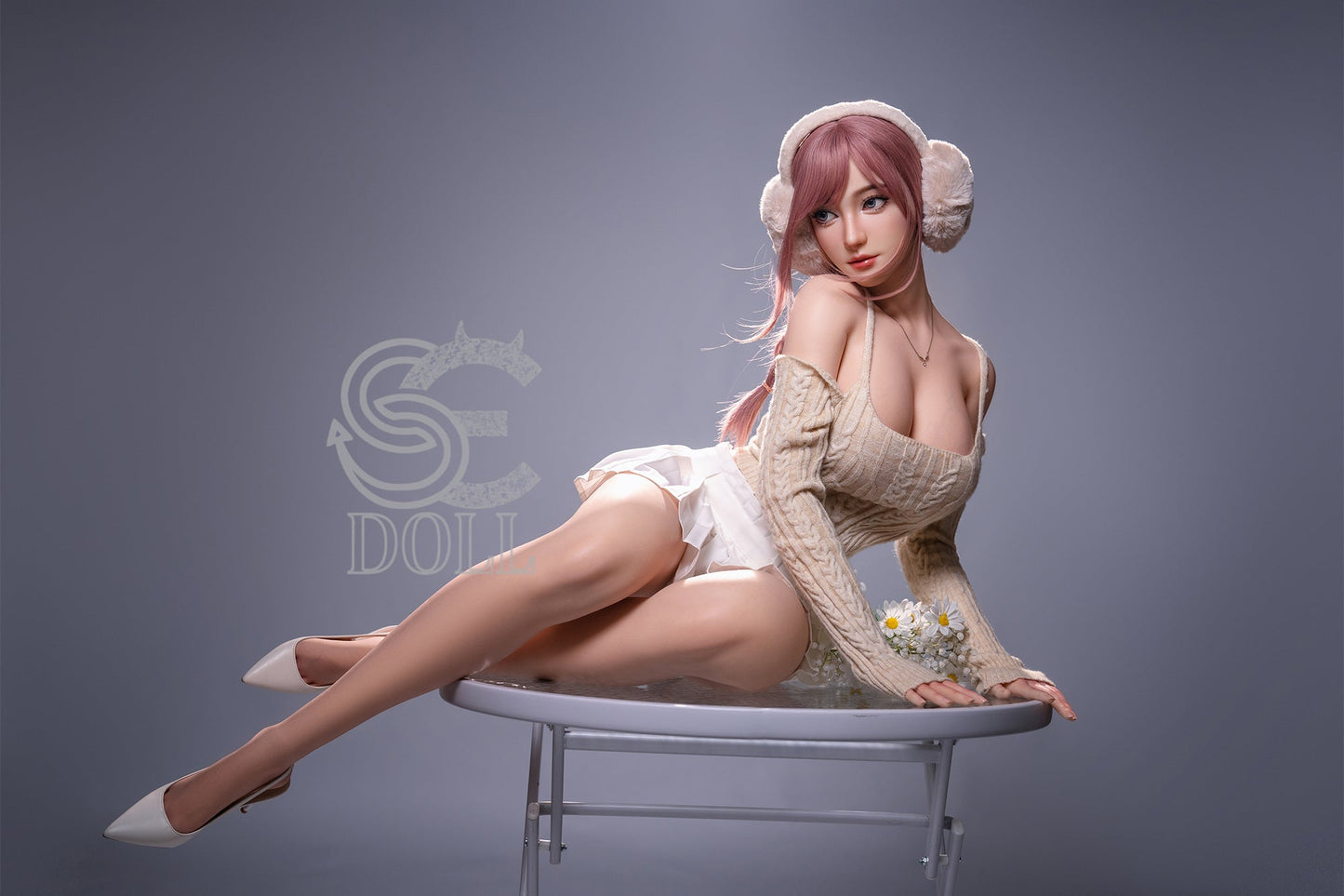 EU In Stock - 165cm/5ft5 C-cup Full Silicone Sex Doll SES003 Head#079SC - Yuuka.H