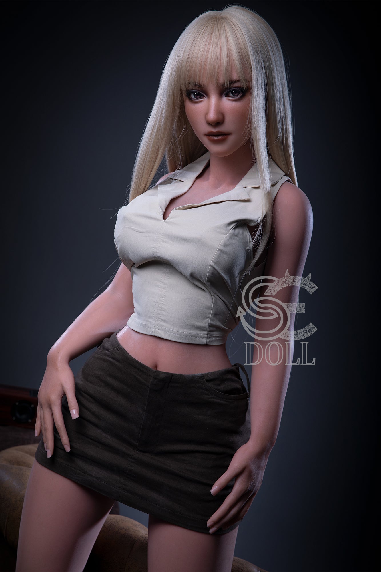 161cm/5ft3 E-cup Full Silicone Sex Doll SES007 Head#079SC - Yuuka.G