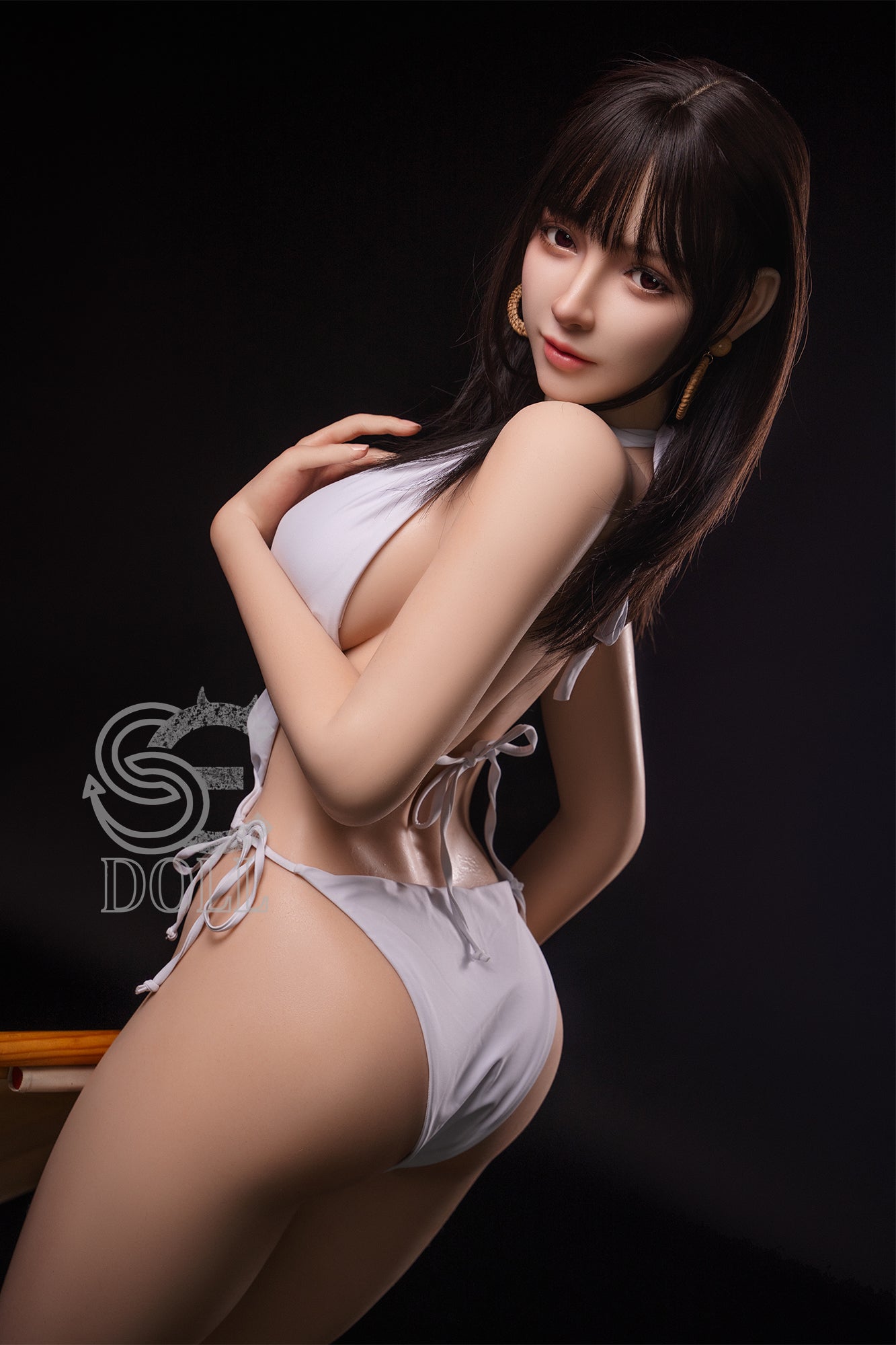US In Stock - 165cm/5ft5 C-cup Full Silicone Sex Doll SES008 Head#068SO - Annika.F