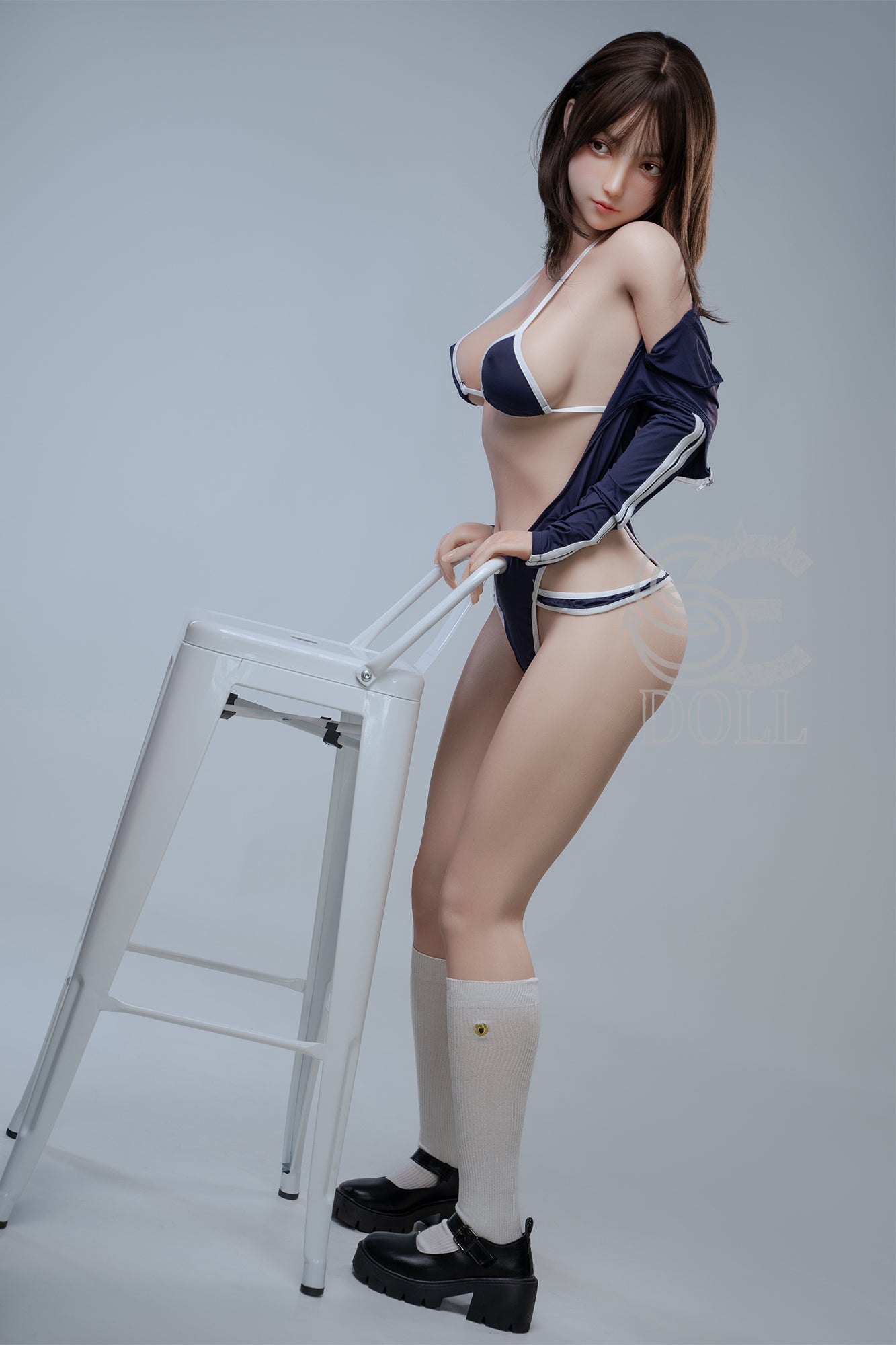 160cm/5ft3 C-cup Full Silicone Sex Doll SES009 Head#076SC -  Yuuki.G
