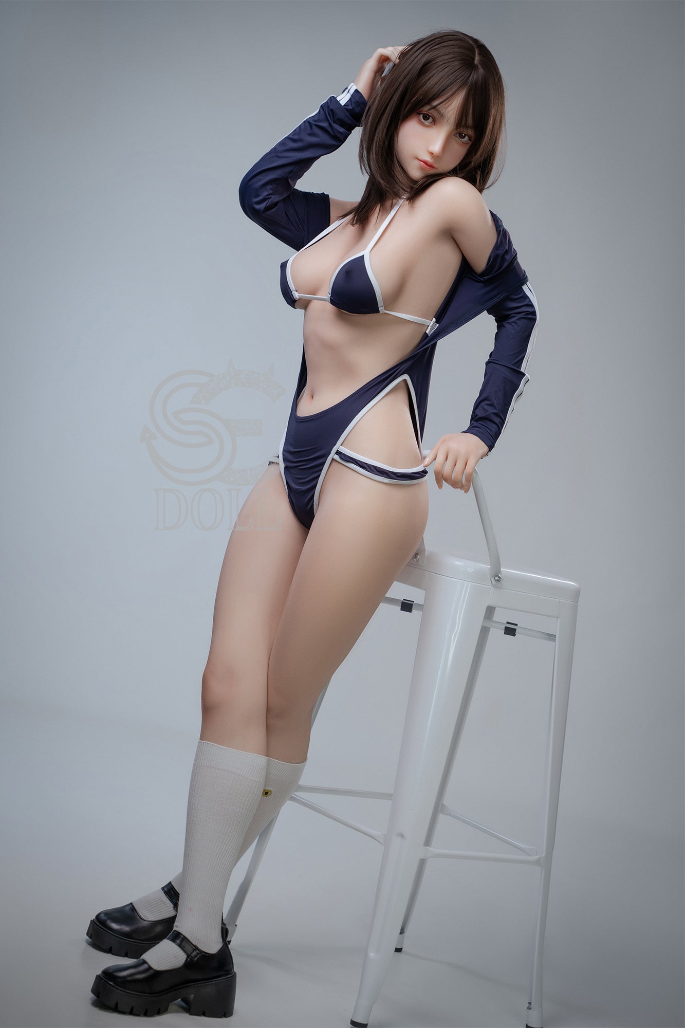 160cm/5ft3 C-cup Full Silicone Sex Doll SES009 Head#076SC -  Yuuki.G