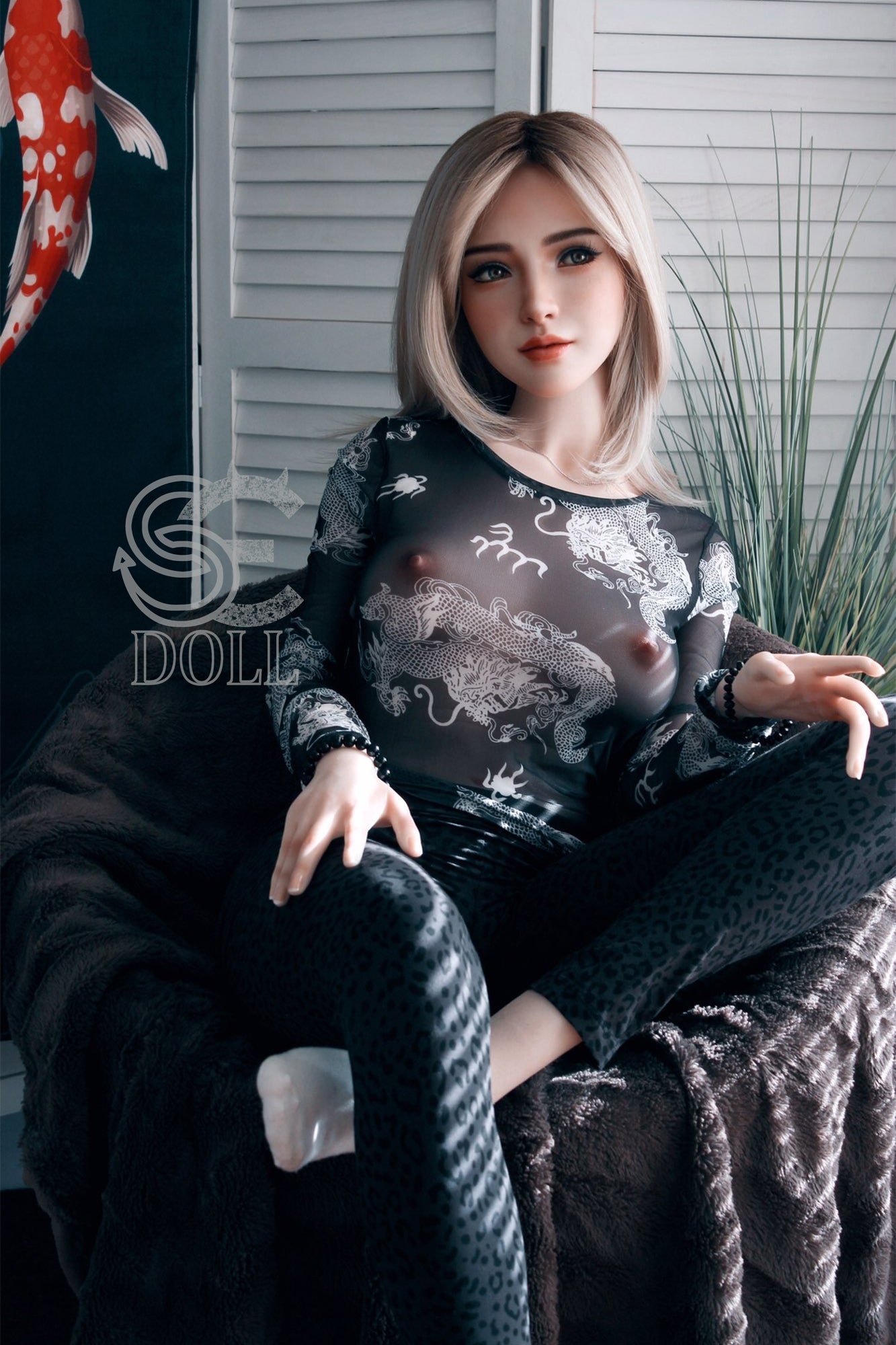 160cm/5ft3 C-cup Full Silicone Sex Doll SES014 Head#068S0 - Annika.A