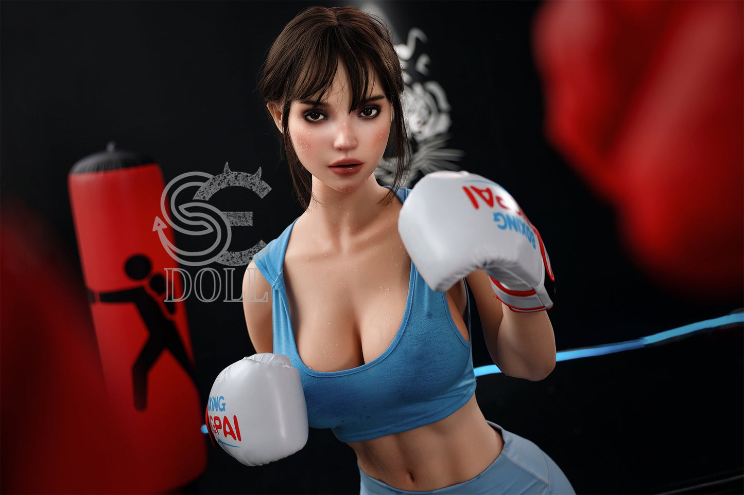 US In Stock - 167cm/5ft6 E-cup Full Silicone Sex Doll SES018 Head#088SO - Jenny.K