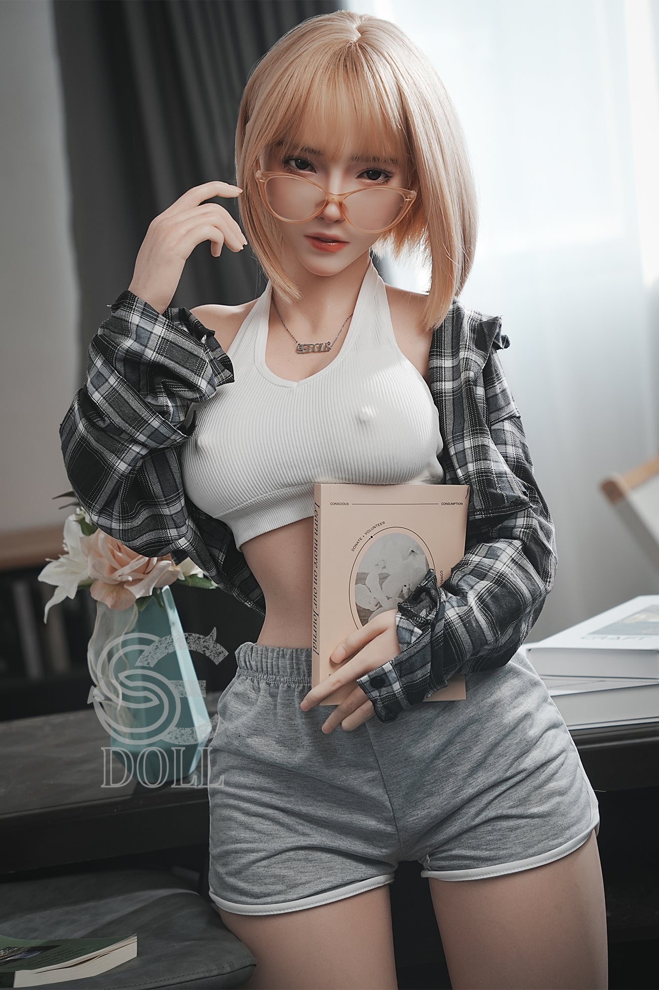 161cm/5ft3 E-cup Full Silicone Sex Doll SES024 Head#130SC - Bridget.A