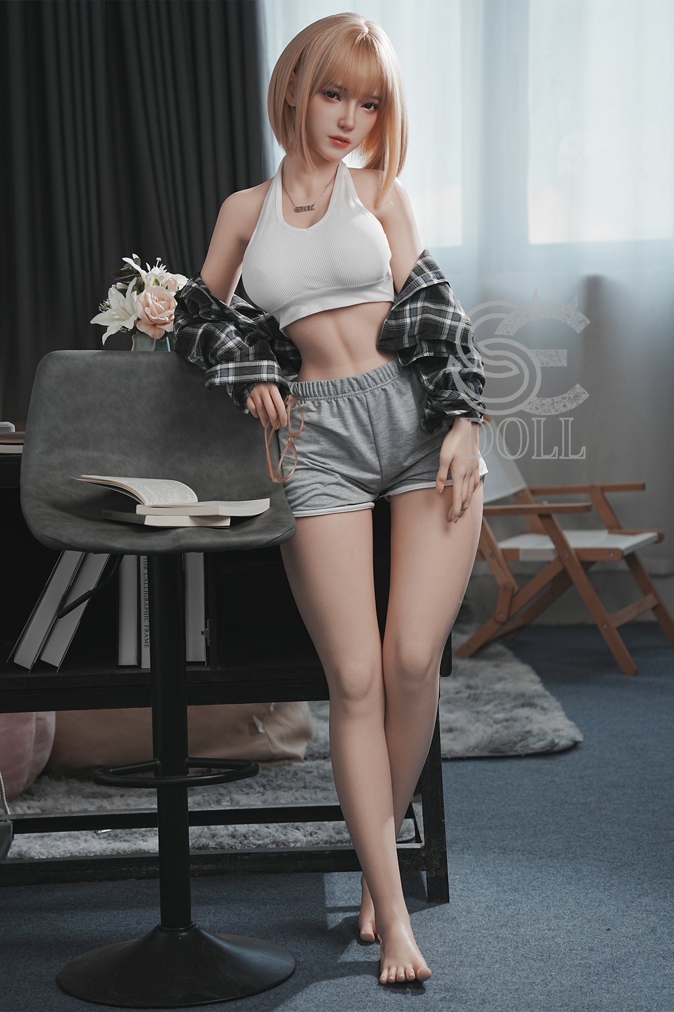 161cm/5ft3 E-cup Full Silicone Sex Doll SES024 Head#130SC - Bridget.A