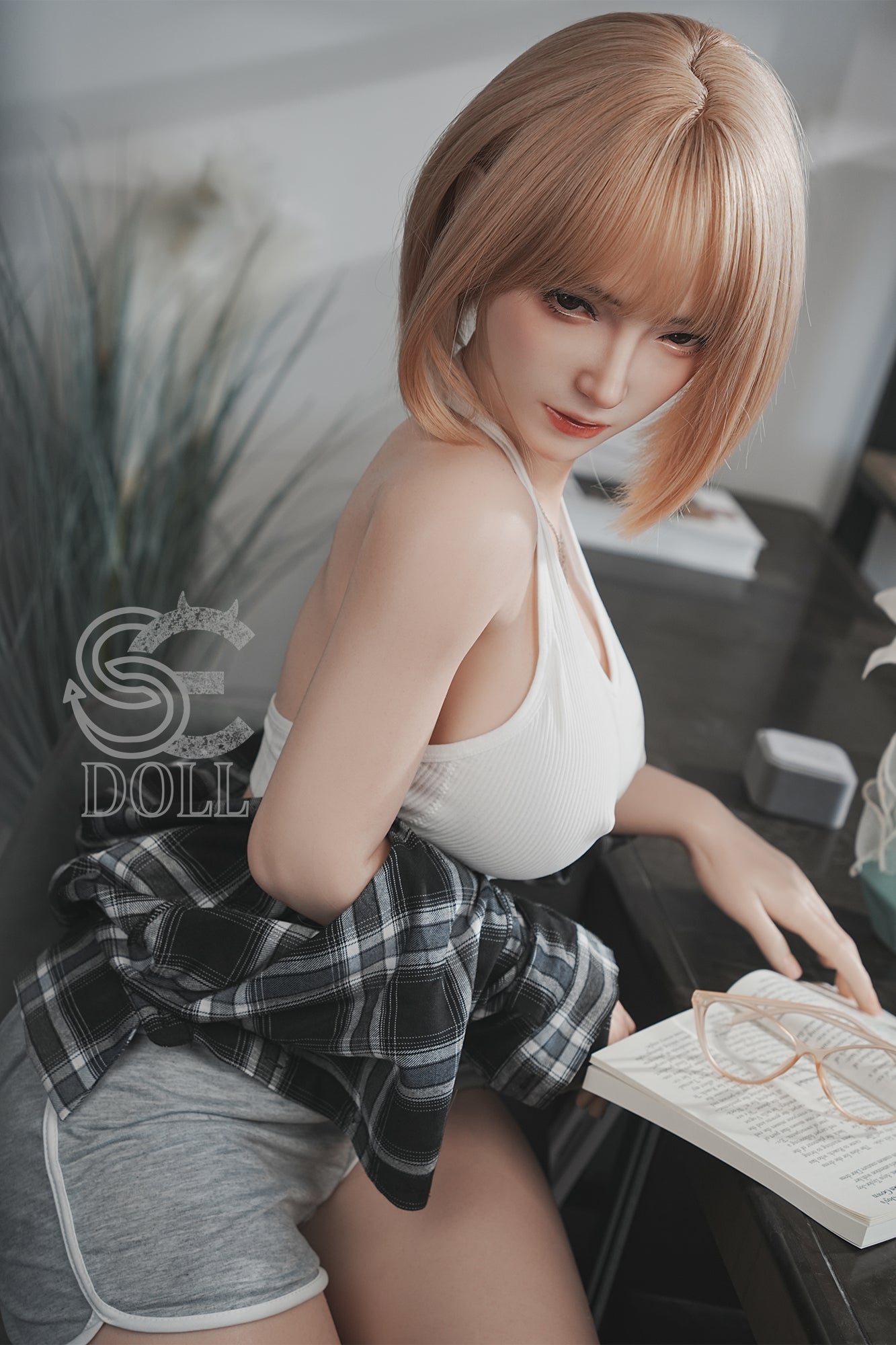 161cm/5ft3 E-cup Full Silicone Sex Doll SES024 Head#130SC - Bridget.A