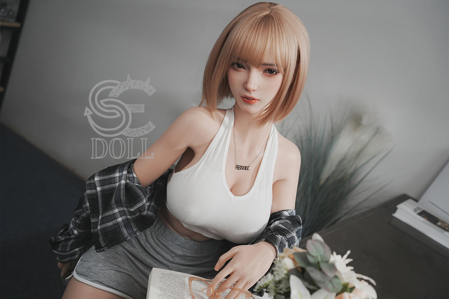 161cm/5ft3 E-cup Full Silicone Sex Doll SES024 Head#130SC - Bridget.A