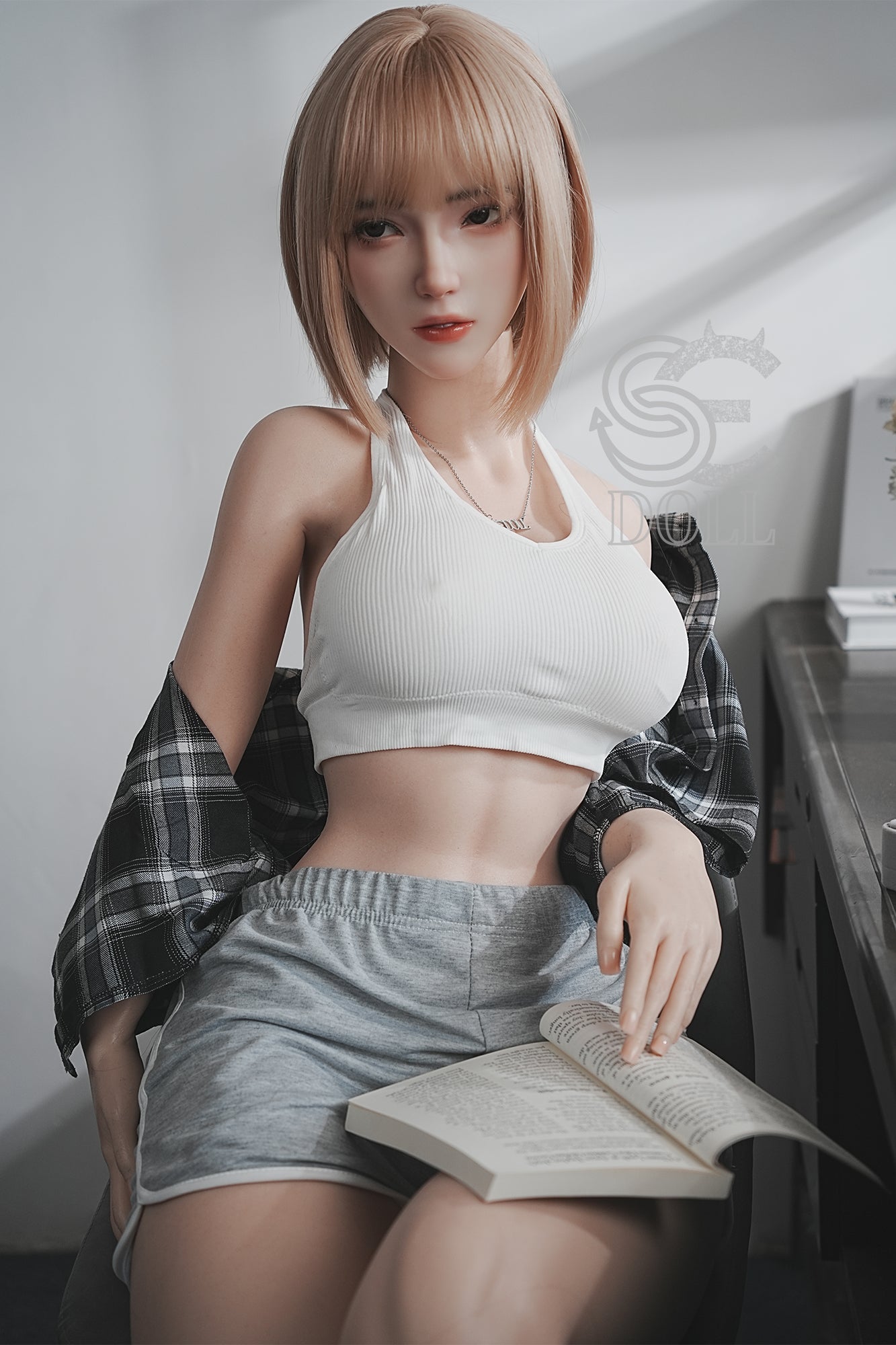 161cm/5ft3 E-cup Full Silicone Sex Doll SES024 Head#130SC - Bridget.A