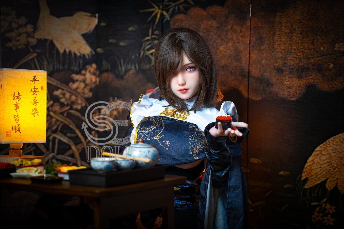 155cm/5ft1 D-cup Full Silicone Sex Doll SES040 Head SE#076SC - Yuuki.I