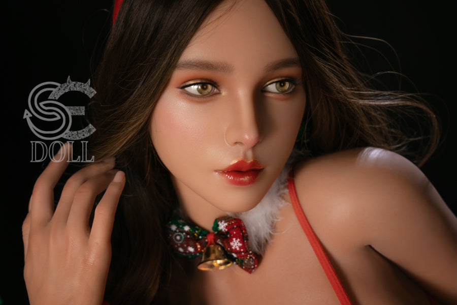 165cm/5ft5 C-cup Full Silicone Christmas Sex Doll - Liam.C Tan