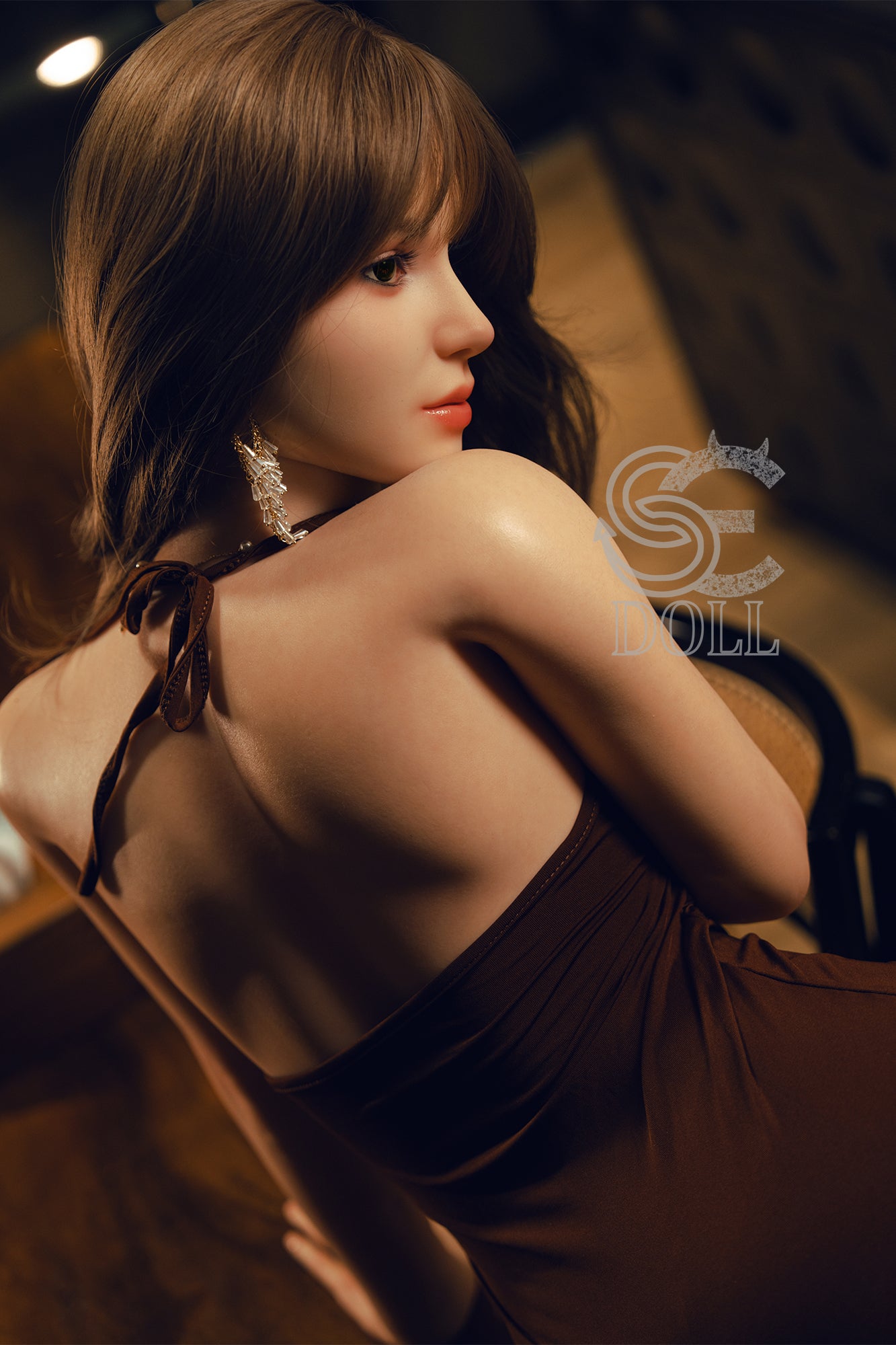 T163cm/5ft4 C-cup Real Skin Texture Silicone Sex Doll SES052 Head#136SC - Cindy.A