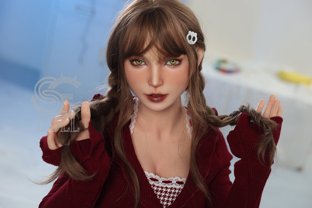 161cm/5ft3 E-cup Full Silicone Sex Doll SES053 Head#121SO - Winola.E