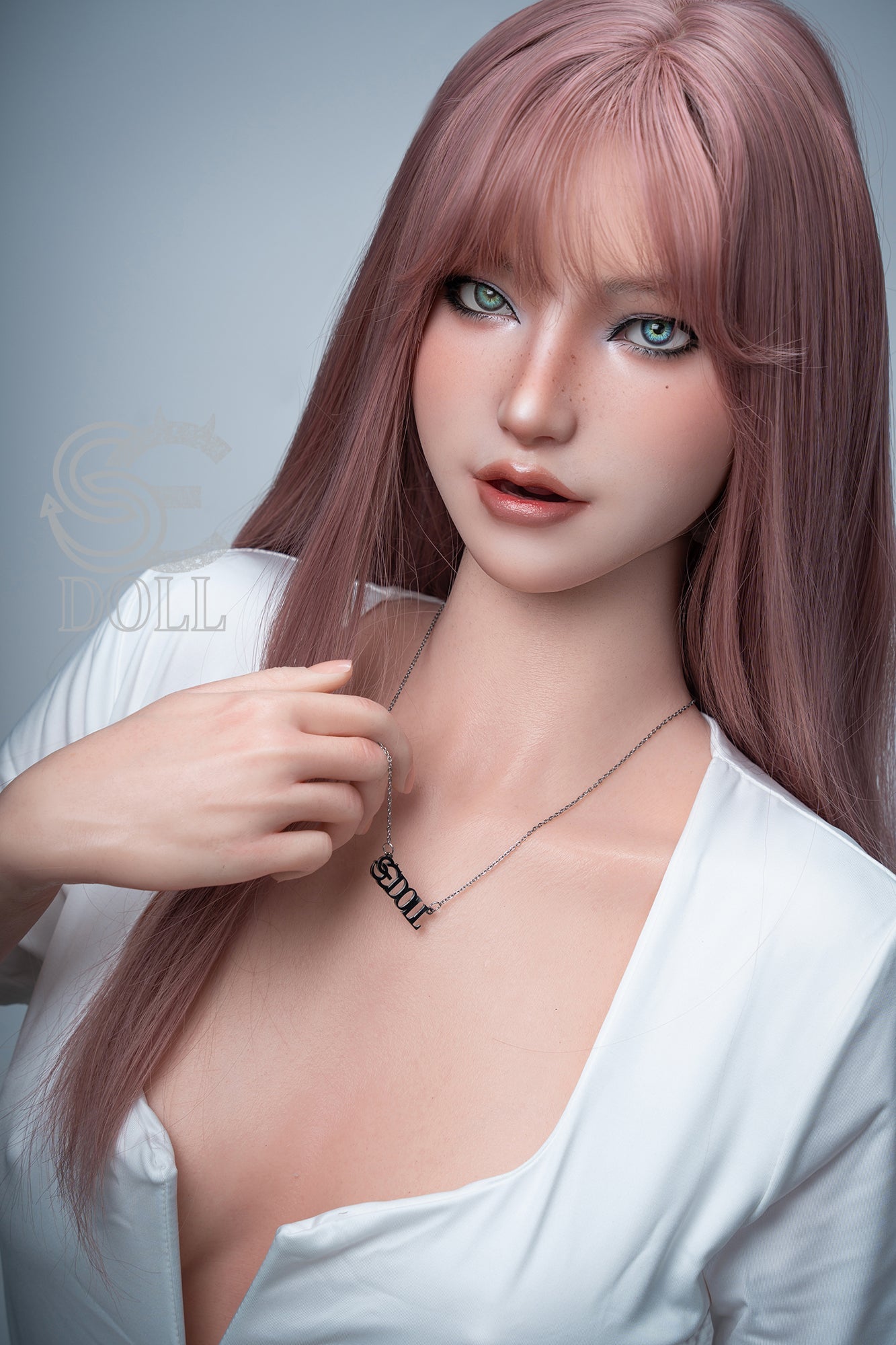 T160cm/5ft3 C-cup Real Skin Texture Silicone Sex Doll SES054 Head#130SO - Bridget.D