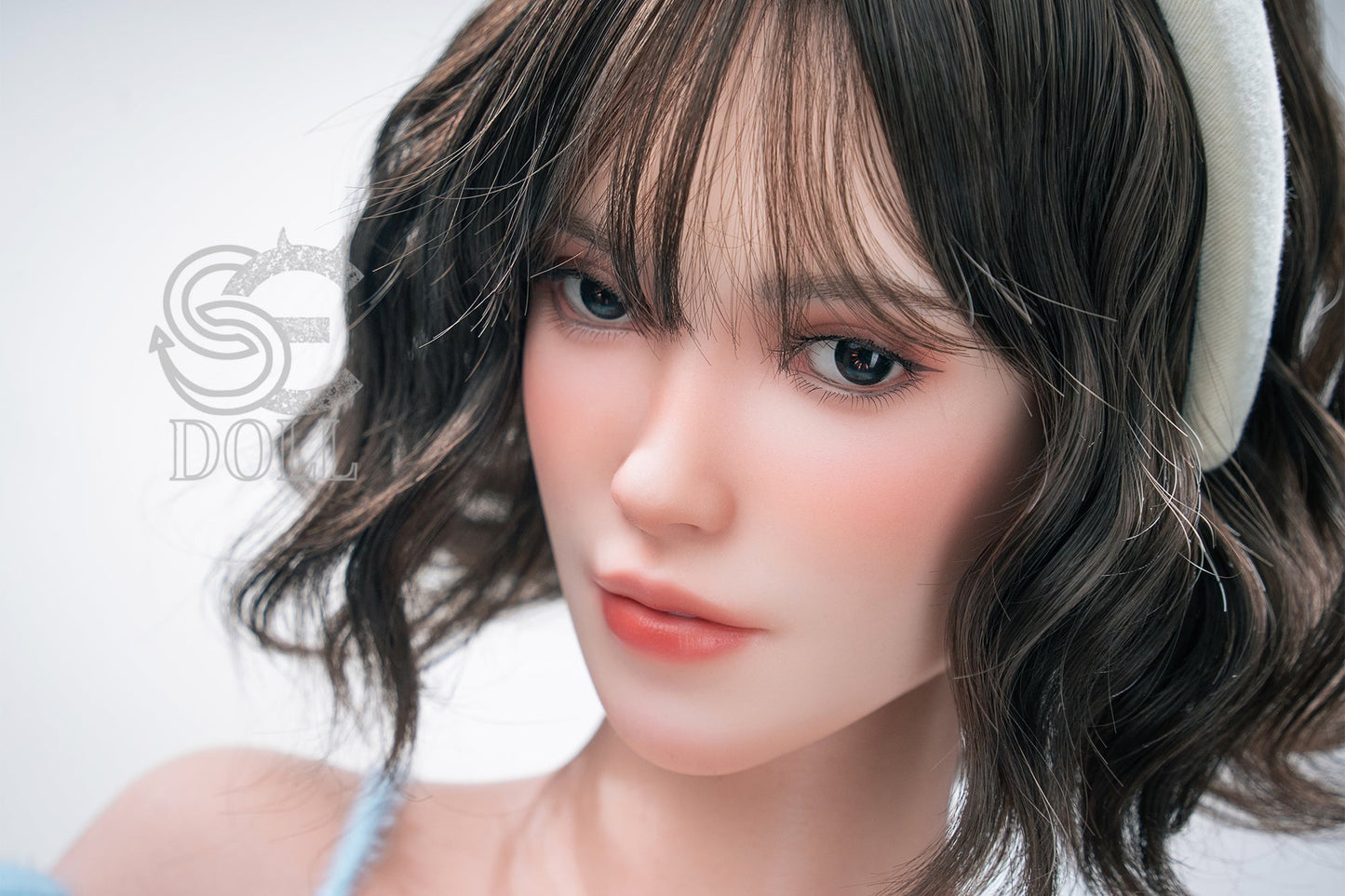 T161cm/5ft3 C-cup Real Skin Texture Silicone Sex Doll SES056 Head#021SC - Sylvia.A