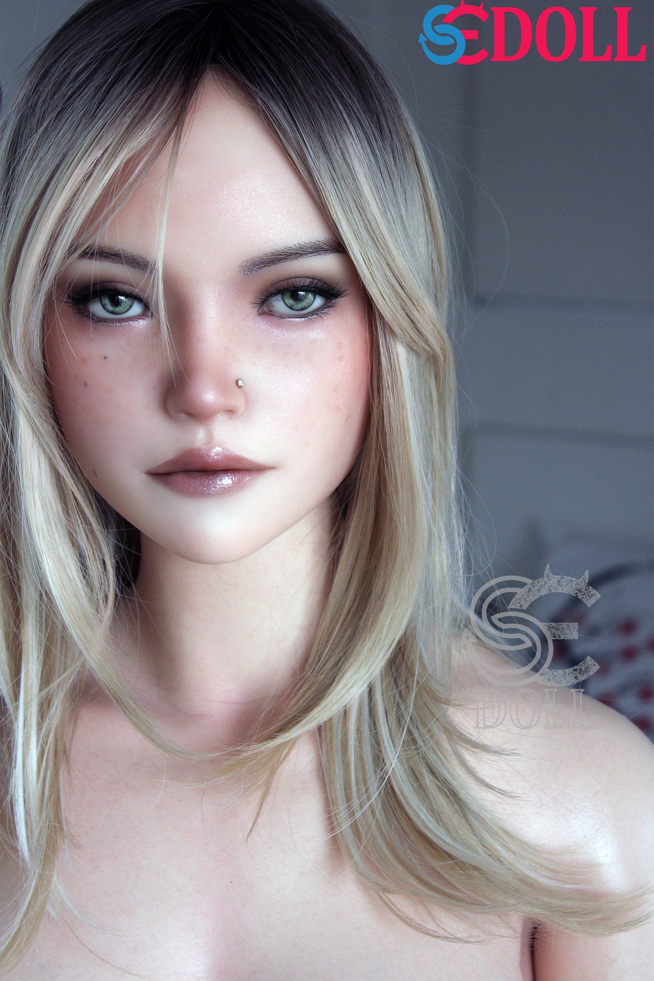 T167cm/5ft6 F-cup Real Skin Texture Silicone Sex Doll SES058 Head#088SO - Jenny.N