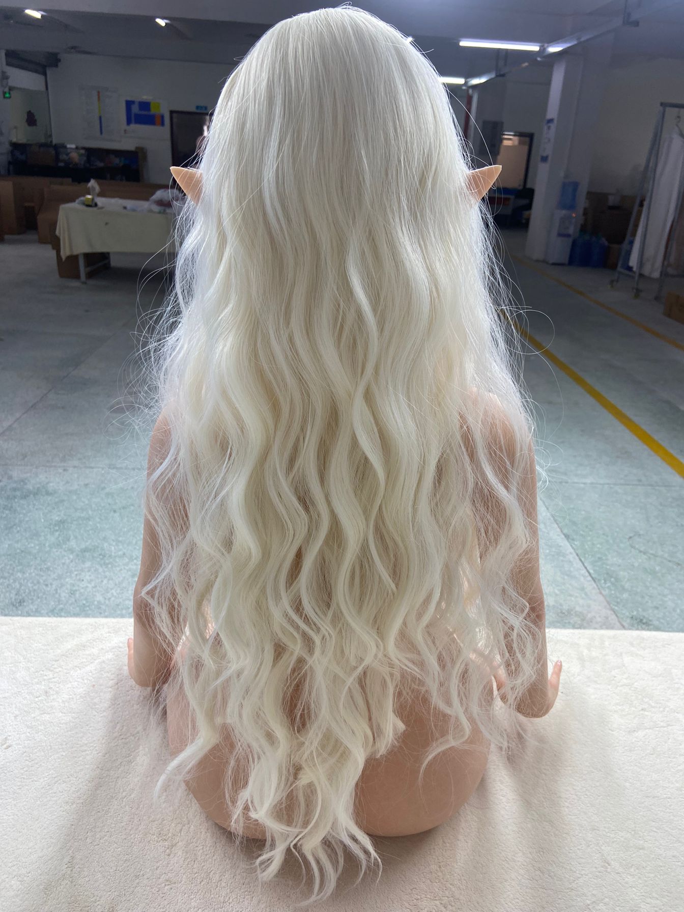 US In Stock-155cm/5 ft 1 D-Cup Blonde Silicone Sex Doll -  SE#22SOA