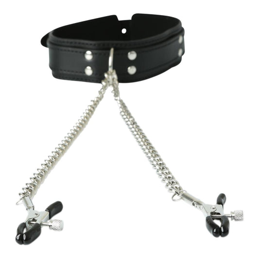 Collar with Nipple Clamps