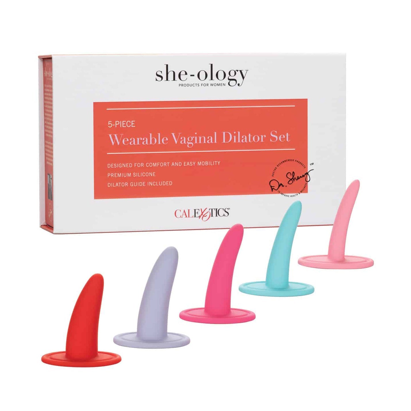 5-teiliges tragbares Vaginaldilatator-Set