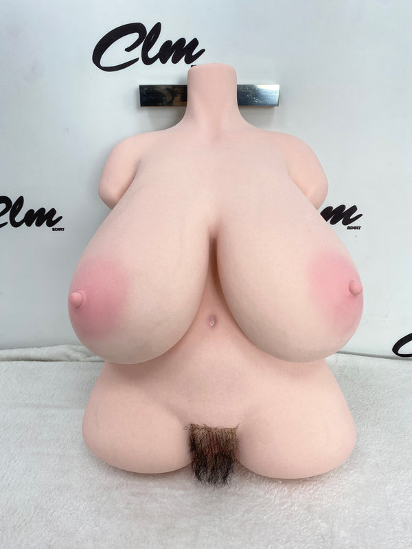 🔹CLM Classic🔹Big Tits Silicone Torso Sex Doll #Si-BL Cinnamon