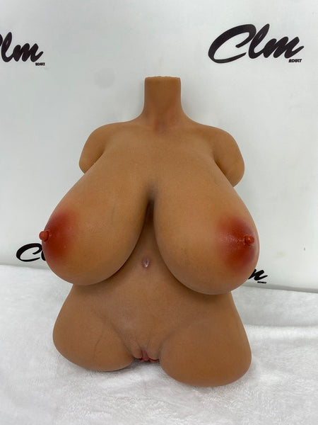🔹CLM Classic🔹Big Breasts Silicone Torso Sex Doll #Si-BL Suntan