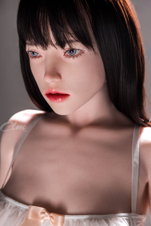 ❤️CLM Ultra❤️  157cm/5ft2 D-Cup Full Silicone Movable Jaw Sex Doll SiQ157 - Gimogi