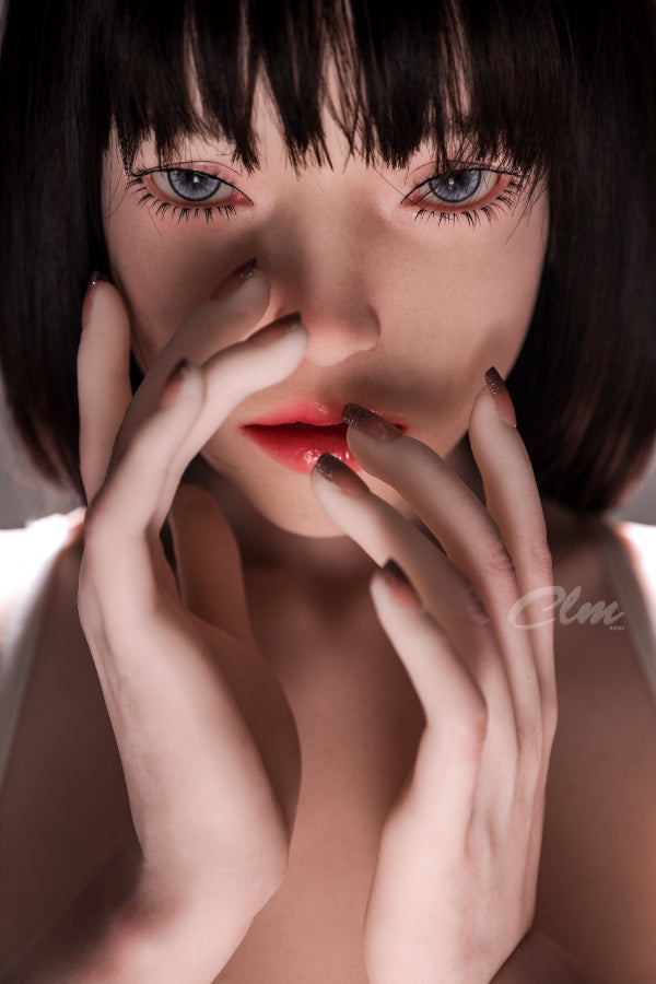 ❤️CLM Ultra❤️  157cm/5ft2 D-Cup Full Silicone Movable Jaw Sex Doll SiQ157 - Gimogi