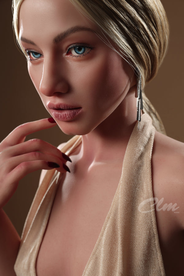 ❤️CLM Ultra❤️  157cm/5ft2 D-Cup Full Silicone Movable Jaw Sex Doll SiQ157 - Sola