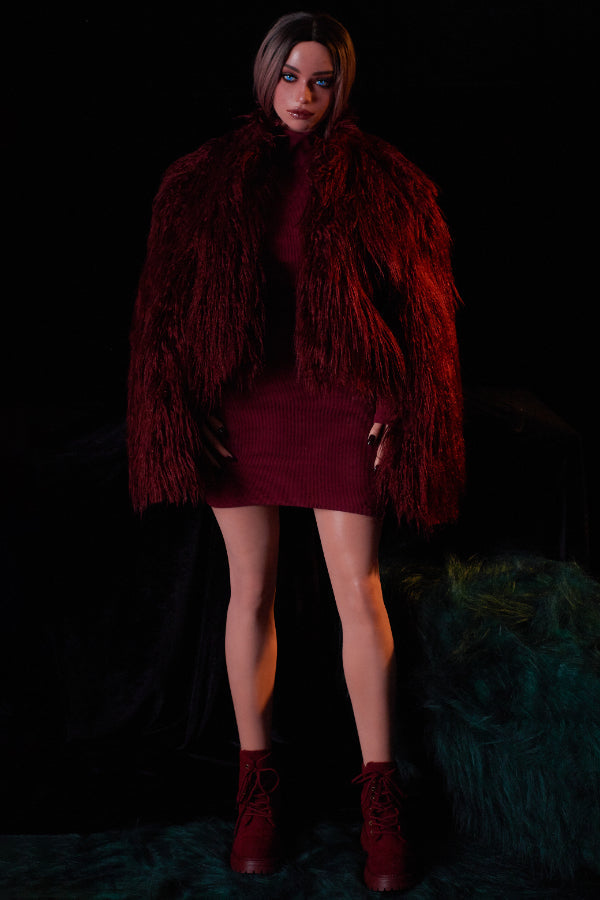 ❤️CLM Ultra❤️ 163cm/5ft4 Christmas Style Silicone Sex Doll SiT163 - Harriet