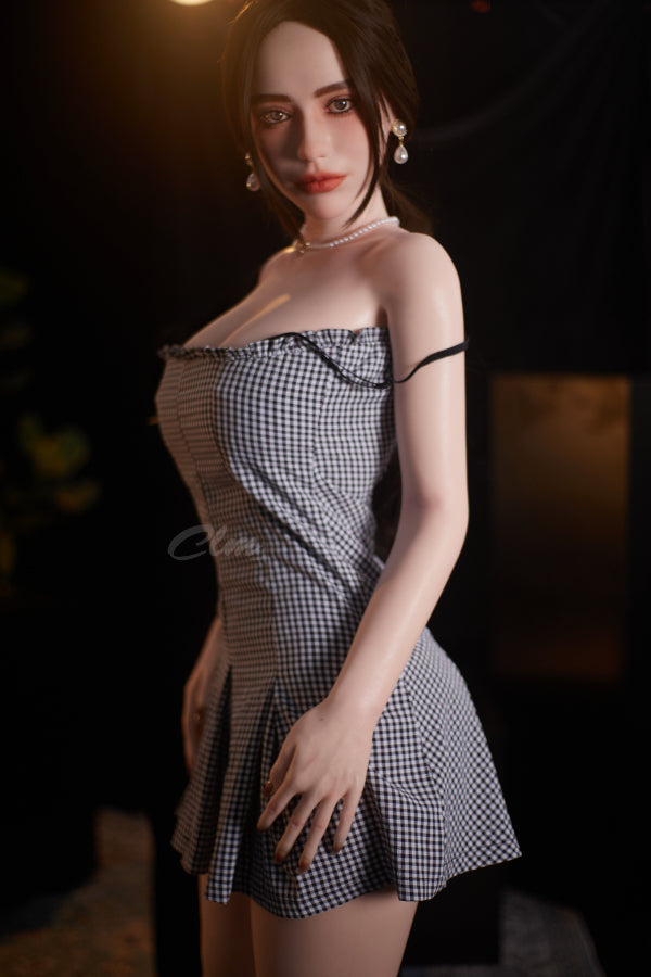 ❤️CLM Ultra❤️ 163cm/5ft4 Silicone Sex Doll SiT163 - Tiffany(Cinnamon)