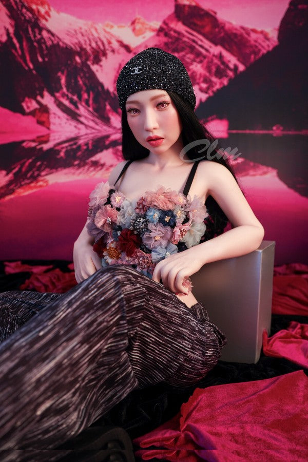 ❤️CLM Ultra❤️ 160cm/5ft3 Silicone Sex Doll SiW160 - Janice(Cinnamon)