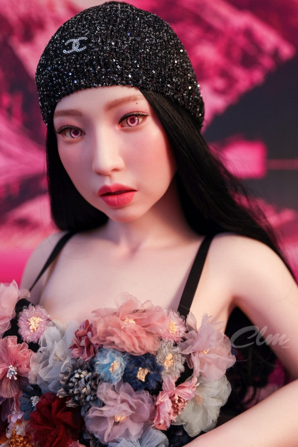 ❤️CLM Ultra❤️ 160cm/5ft3 Silicone Sex Doll SiW160 - Janice(Cinnamon)