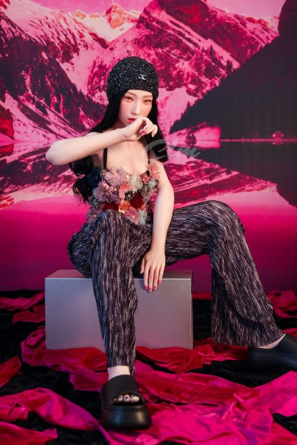 ❤️CLM Ultra❤️ 160cm/5ft3 Silicone Sex Doll SiW160 - Janice(Cinnamon)