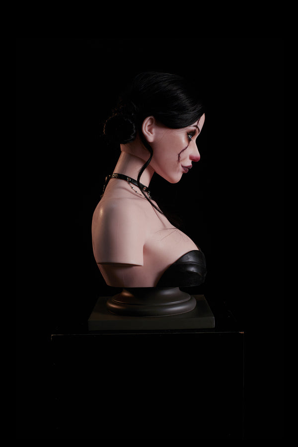 ❤️CLM Ultra❤️ Silicone Bust Sex Torso With Head