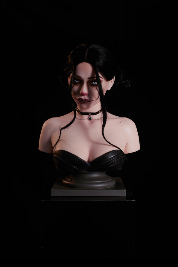 ❤️CLM Ultra❤️ Silicone Bust Sex Torso With Head