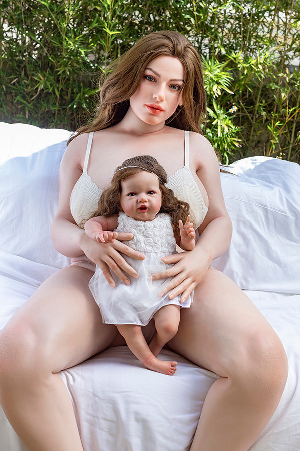 161cm Big Amy H-cup Silicone Head SSBBW Big Booty Sex Doll