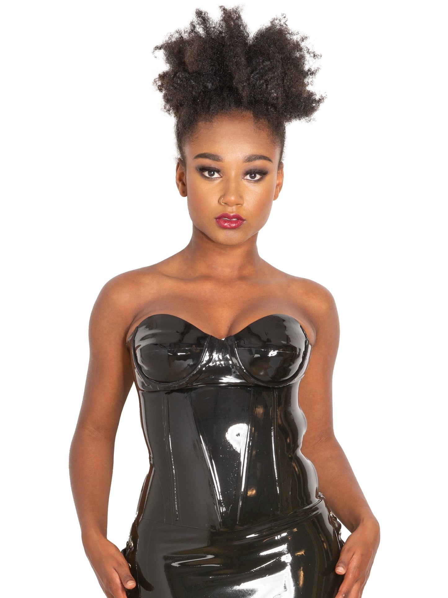 Sweetheart Latex/Rubber Sculpted Top