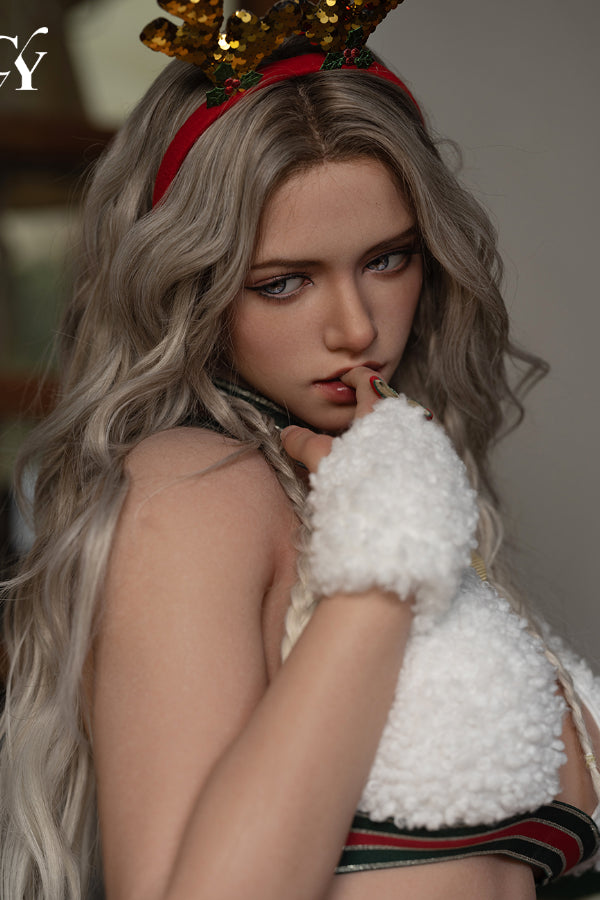 176cm/5ft9 E-Cup ROS Head Christmas Style Sex Doll - Polly