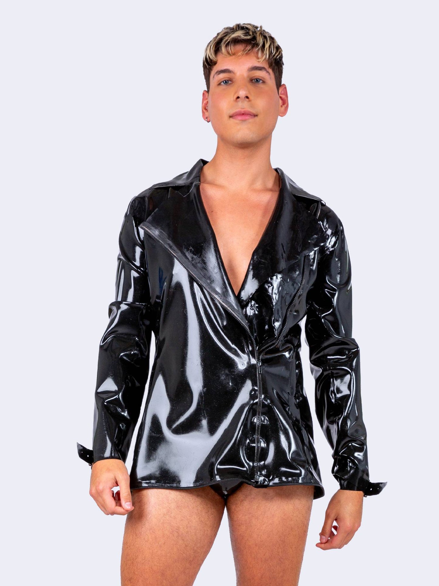 Cipher Trench Coat With Zip-Off Bottom By Bonyx