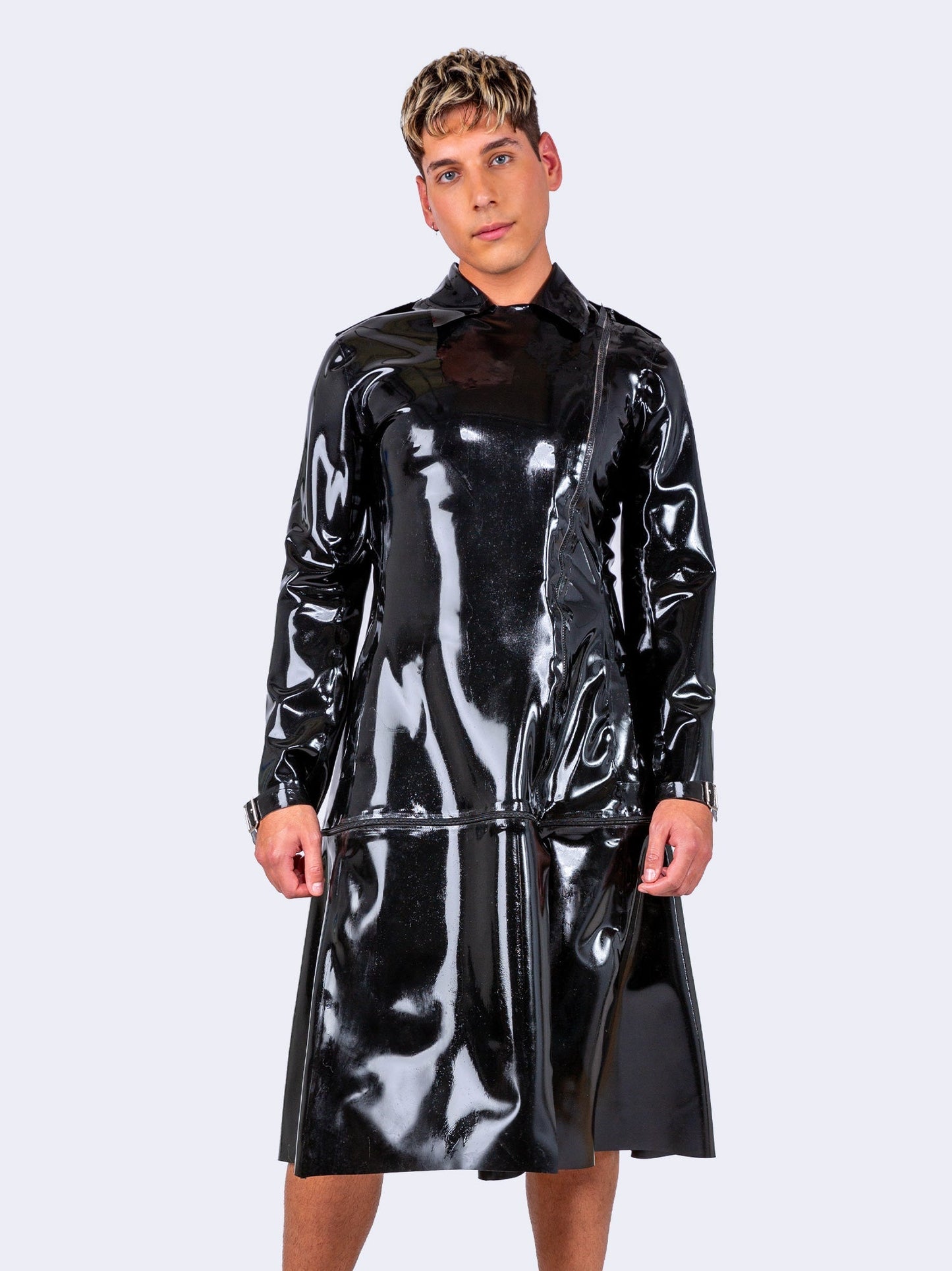 Cipher Trench Coat With Zip-Off Bottom By Bonyx