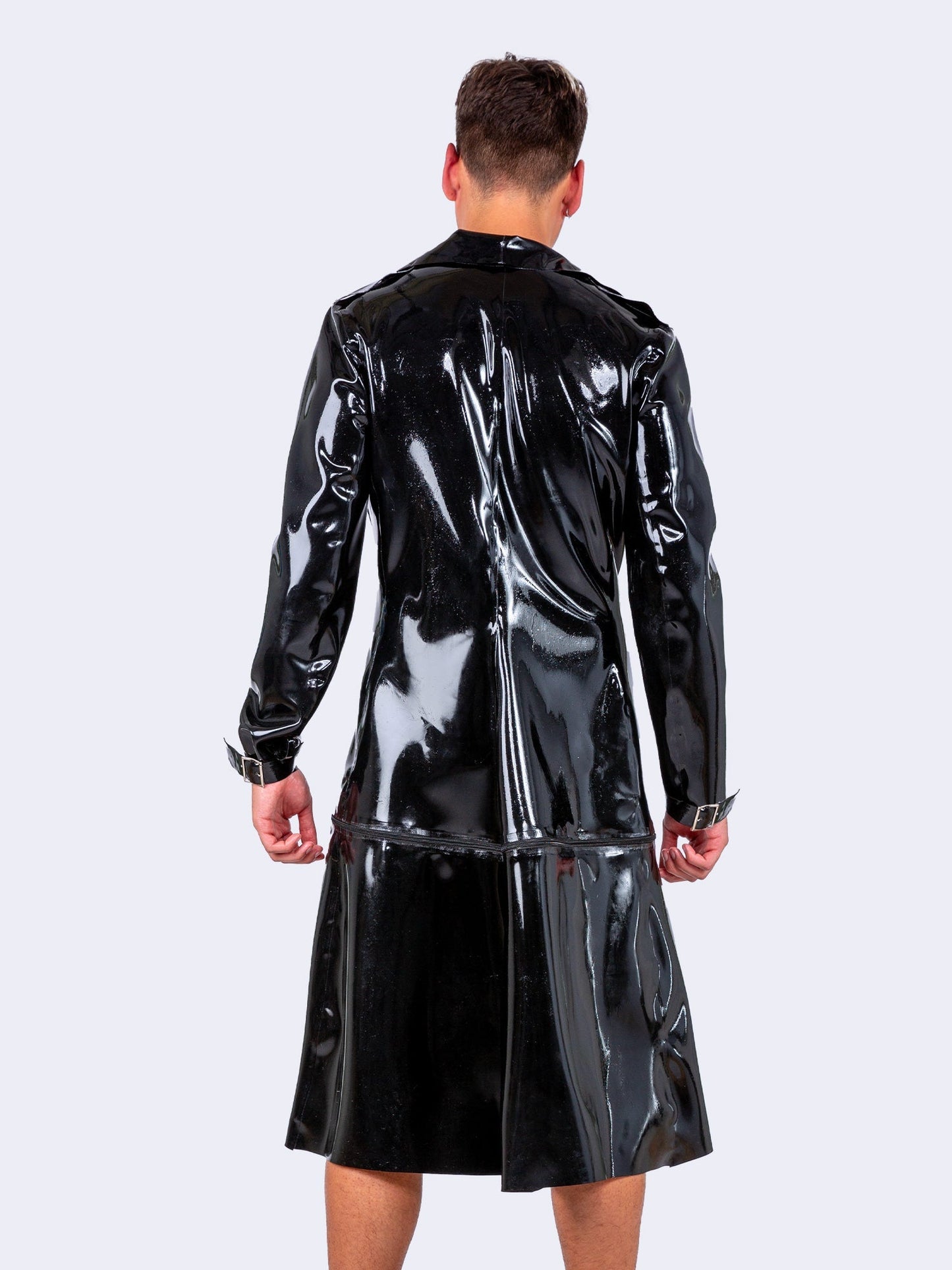 Cipher Trench Coat With Zip-Off Bottom By Bonyx